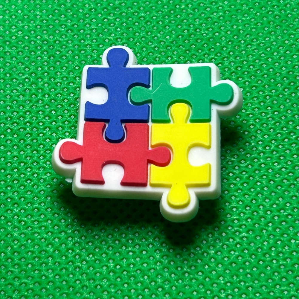 🌼 (5/$10 or 10/$15) NEW Autism Friendly Awareness Croc Charm Collection